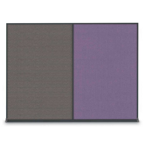 Double Door Radius Plus Corkboard, 48"X